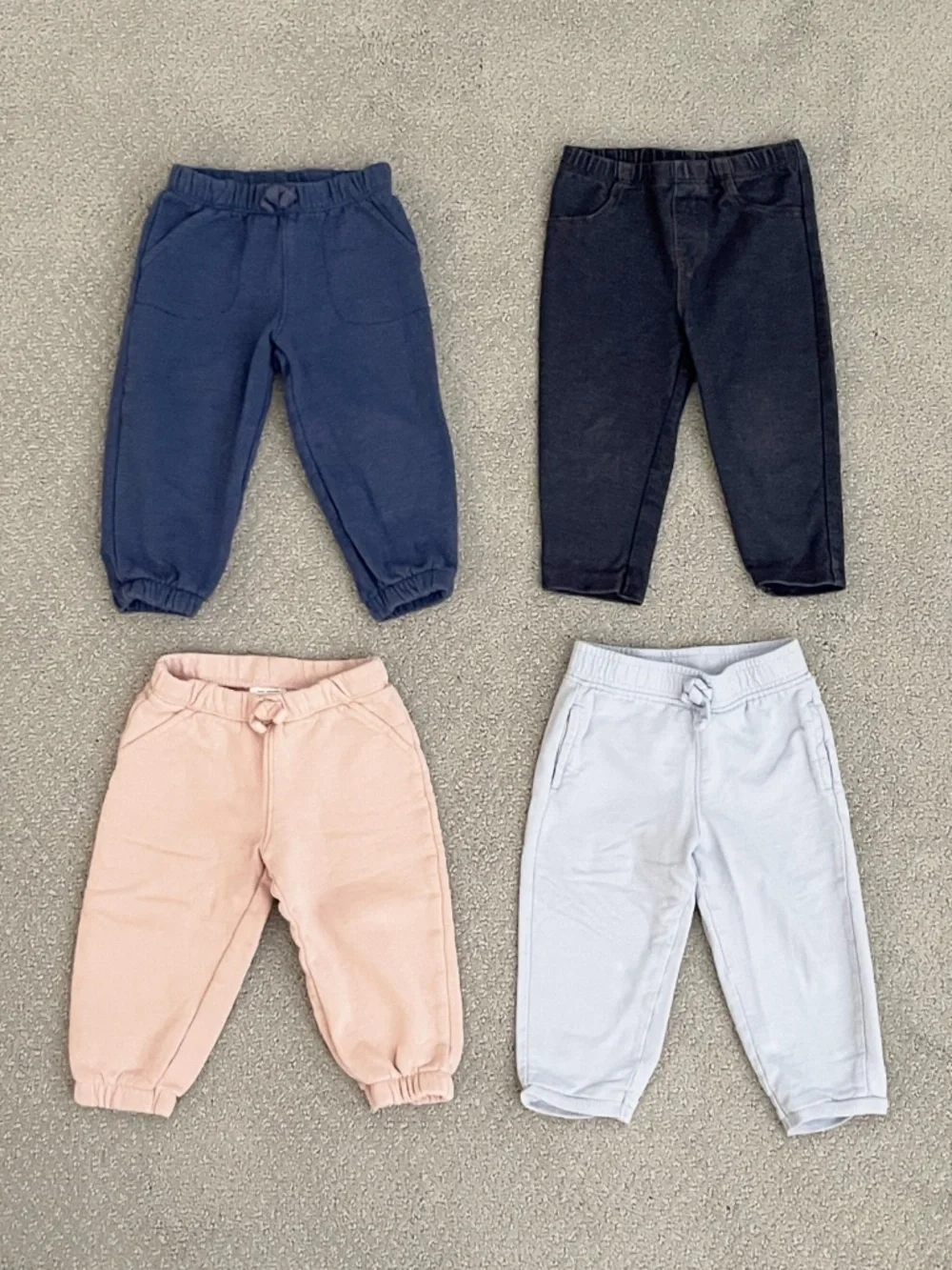 12 Month Carter's Baby Legging and Joggers Bundle